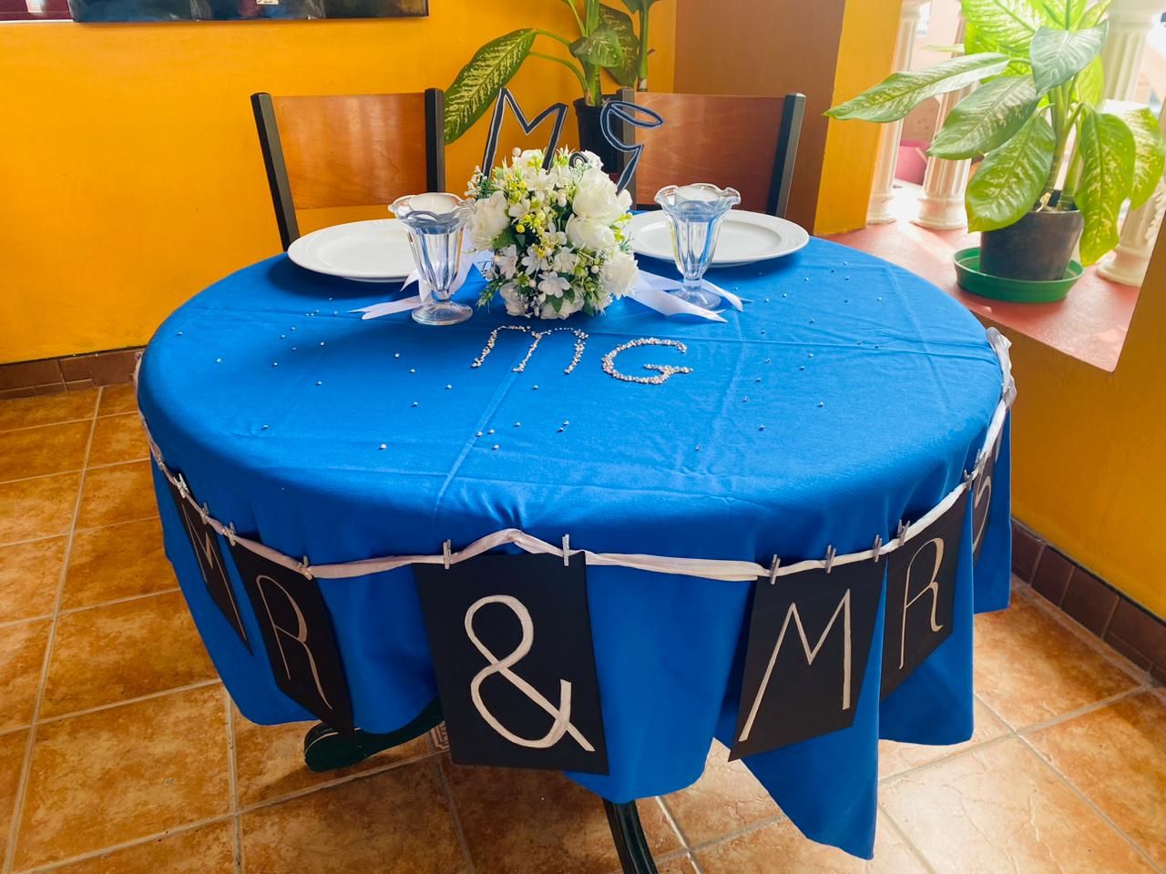 Dinner menu Portmore
